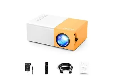 Mini Projector Vamvo YG300 Pro Portable Projector Full HD 1080p Support Hot • £35