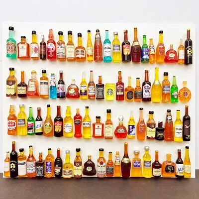 22Pcs Dollhouse Miniature 1:12 Scale Drinks Wine Bottles Bar Alcoholic Beverages • $6.99