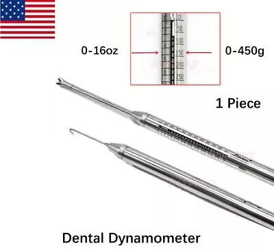 Dental Orthodontic Dynamometer Tension Meter Force Gauge Stress Elastics Measure • $28.99