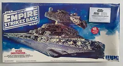 MPC/ERTL Star Wars The Empire Strikes Back Star Destroyer Model Kit 1989  • $60