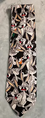 Looney Toons Mania Bugs Bunny Necktie Vintage 1993 • $3.49