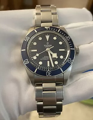 Tudor Black Bay 58 Blue 79030B Men's 39mm Steel Dive Watch Automatic • $2700