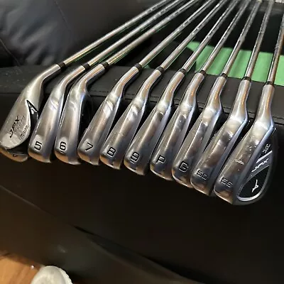 Excellent Mizuno JPX 825 Iron Set 4 Hy 5-Gw + 53 56  TT GS95 S300 Stiff 10 Clubs • $495