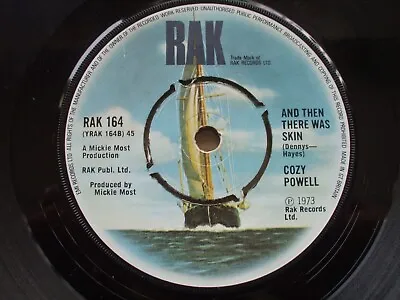 Cozy Powell - Dance With The Devil / And Then There Was Skin - EX- 45 - Rak 164 • £1.99