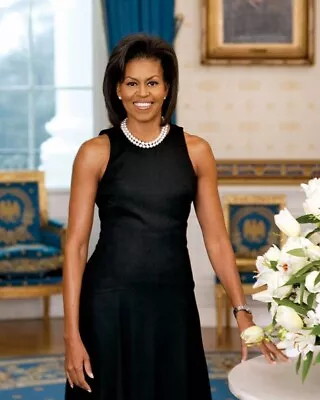 2009 First Lady MICHELLE OBAMA Glossy 8x10 Photo Print President Barak Obama • $5.99