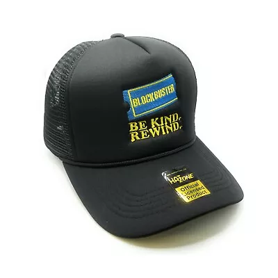 Blockbuster Mesh Trucker Snapback (Black) • $13.95