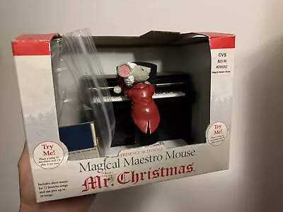 Mr. Christmas Magical Musical Maestro Mouse Nice! • $39.48