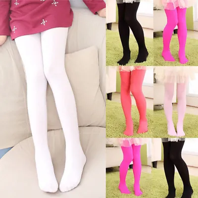 Fashion Tights For Infant Baby Students Kids Children Girls Socks Ballet Dance • £1.94