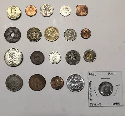 $24.75 • Buy Africa 20 Coins:1952-2005 Swaziland,zambia,guinea,w.africa,nigeria,mali,liberia