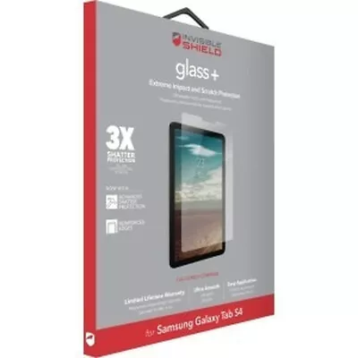 Zagg InvisibleShield Glass+ Screen Protector | Samsung Galaxy Tab S4 • $29.99