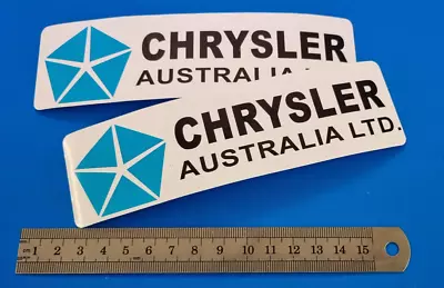 CHRYSLER AUSTRALIA LTD Valiant Decal Charger Pacer Suit All Toolboxs Cars Window • $4.99