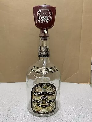 CHIVAS REGAL WHISKEY Vintage Bottle With Pump & Dispenser - Rare Find • $100