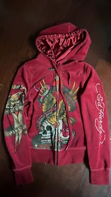 Vintage Y2K Ed Hardy Women’s Hoodie • $65