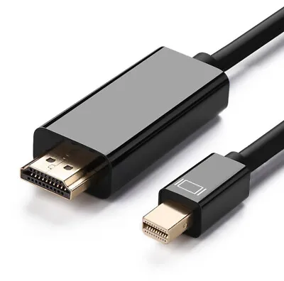 6FT Mini DisplayPort DP To HDMI Adapter Cable For Mac Macbook Air Pro Camera TV • $10.99