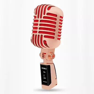 5Core Classic Retro Dynamic Vocal Microphone Vintage Style Unidirectional Mic • $49.99