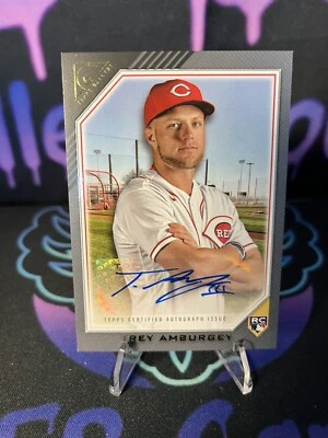 $6 • Buy 2022 Topps Gallery Trey Amburgey RC Auto Cincinnati Reds #RA-TA Rookie Card 