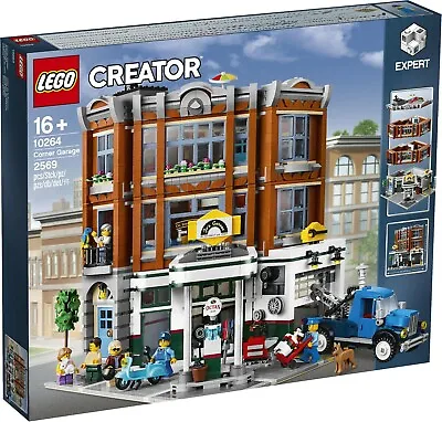 £215 • Buy LEGO 10264 Corner Garage - Brand New In Sealed Box