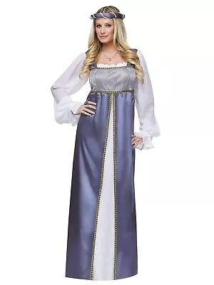 Lady Capulet Maid Marian Renaissance Medieval Deluxe Adult Womens Costume L • £49.14