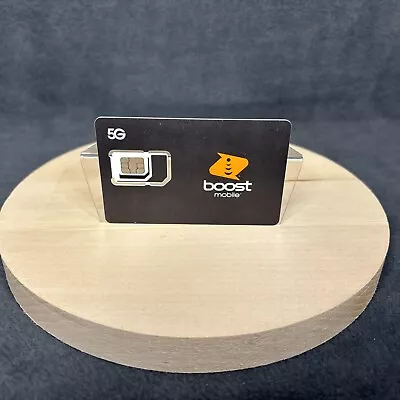 Boost Mobile Black SIM Card (AT&T Network) • $4