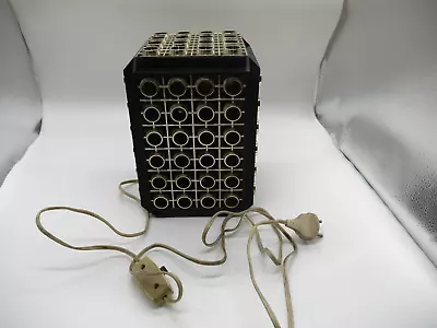 Vintage Space Age Lamp Design Atomic Soviet Light Mid Century Table Pop Art Cube • $130