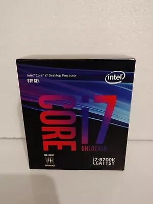 Intel Core I7 8700K 4.70 GHz Hexa-Core (BX80684I78700K) Processor • $229