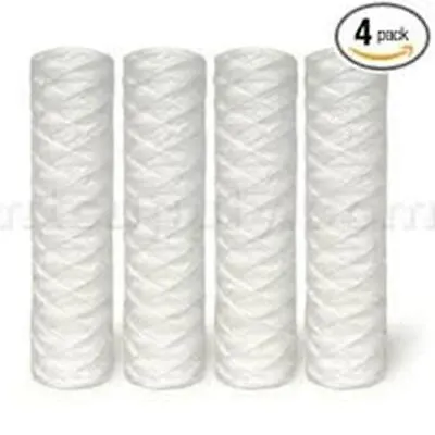 OmniFilter RS2 RS2-DS String Wound Water Filter 4-Pack 5 Micron 9.75  X 2-1/2  • $17.99