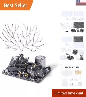 32Pcs Silicone Deer Makeup Jewelry Display Tray Molds Kit - DIY Resin Casting... • $49.99