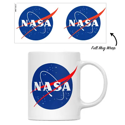 Nasa 'meatball Logo' Coffee Tea Mug - Official Licensed **new** • $17.95