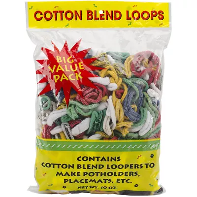 Wool Novelty Cotton Blend Weaving Loops 10oz-Assorted • $14.56