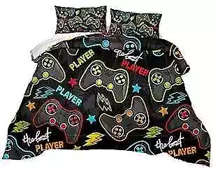  Gaming Comforter For Boys TeenGame Contoller Bedding Twin Comforter-game25 • $68.78
