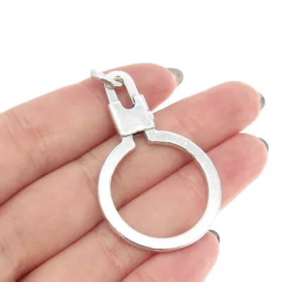 925 Sterling Silver Vintage Key Ring Holder • $64.95