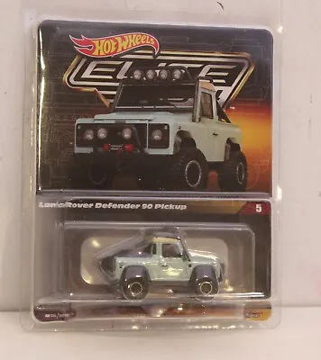 2023 Hot Wheels HGW12 Elite 64 Series Land Rover Defender 90 Pickup New • $21.48