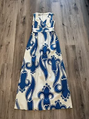 Beautiful Vintage MALIA HONOLULU Bold Floral Print Hawaiian Maxi Dress • $115