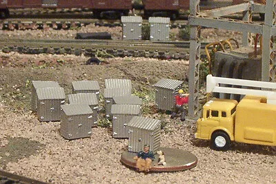 12 UTILITY BOXES N Scale Details • $7