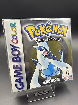 Pokemon Silver Version Nintendo Gameboy Color CIB *AUS* New Save Battery Fitted • $399