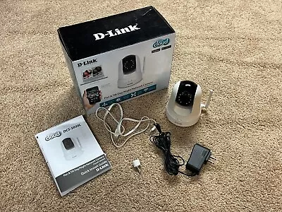 D-Link DCS-5020L Wireless N Day & Night Pan/Tilt Cloud Camera - White • $14.99