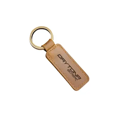 Key Ring Motorcycle Keychain Leather Accessories Brown For Triumph Daytona 675R • $15.14