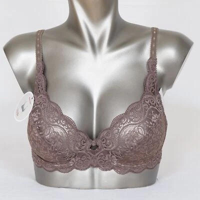 £19.85 • Buy Triumph Amourette 300 W Bra Wired 3090/2M Cafe Latte Beige Amazing Lace NEW
