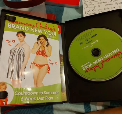 £3.10 • Buy Rosemary Conley Brand New You Workout DVD +Diet Booklet 