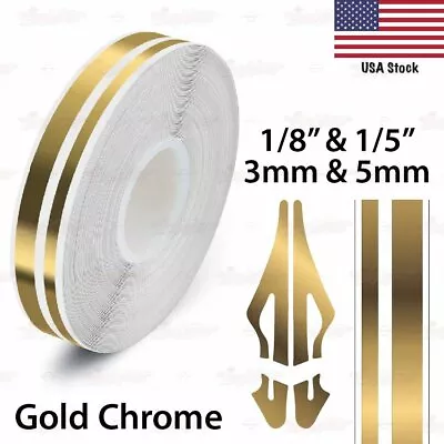 9/16  Roll Vinyl Pinstriping Pin Stripe Double Line Car Tape Decal Stickers 15mm • $9.95