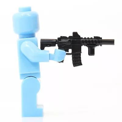 Custom M4 Rifle Assault Rifle Compatible W/ LEGO Brick Minifigures Army SWAT NEW • $2.28