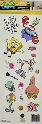 SpongeBob Squarepants Removable Peel & Stick Wall Decals Kids Room Nursery Decor • $8.95