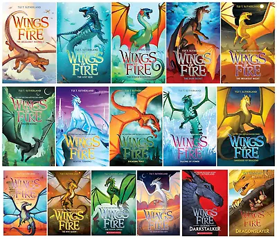 NEW!!! Wings Of Fire Series Complete 16 Books Set: (Books 1-14) + Wings Of Fire  • $146.54