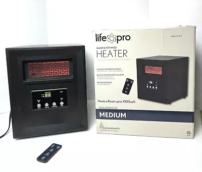 Life Pro 208474 Element 1000W Electric Quartz Infrared Space Heater LS1002THD14 • $79.99