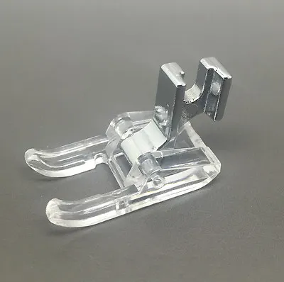 Clear Open Toe Embroidery Foot For Domestic Sewing Machines Screw On Presser UK • £3.99