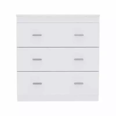 HomeRoots Bedroom Furniture31.5  Dressers Wood 6-Drawers Standard Victoria White • $220.86