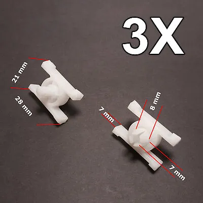 3X Rocker Panel Door Moulding Clips Mounting Brackets For BMW • $5.59