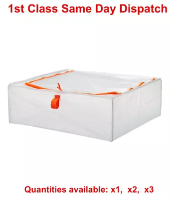 IKEA PARKLA Storage Bag Case 55x49x19 Cm | Foldable | Large Underbed Storage • £9.99