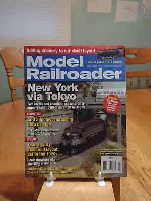 Model Railroader Magazine: March 2008 (RRR8).  • $1.75