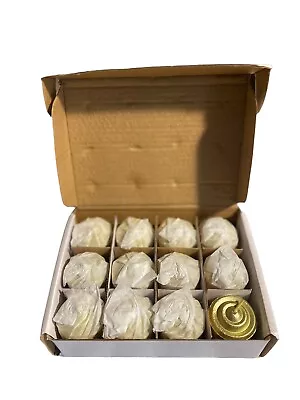 12 Mega Candles Color Gold Votive Candle Used For Vigil Light New In Box • $22.99